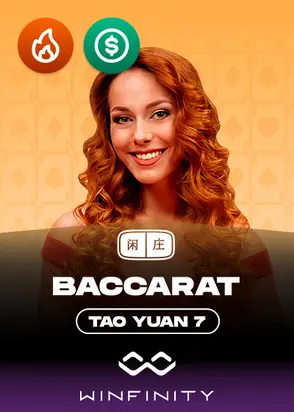 Tao Yuan Baccarat 7 Winfinity live dealer table by Live tables at Tropica